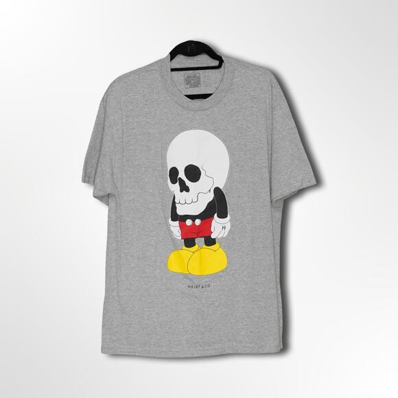 Heist & Co. Gray T-Shirt - Men's Large - Picture 3 of 8